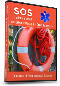 Jaquette Cohérence Cardiaque d'urgence SOS crise de panique