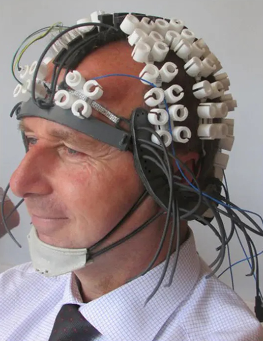 Le casque Medelopt pour l'imagerie cérébrales pour les études en neurosciences