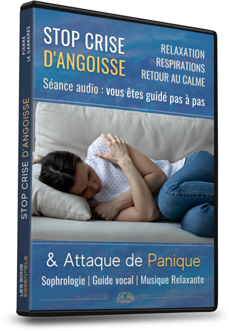 Jaquette de la séance audio guidée STOP Crise d'angoisse