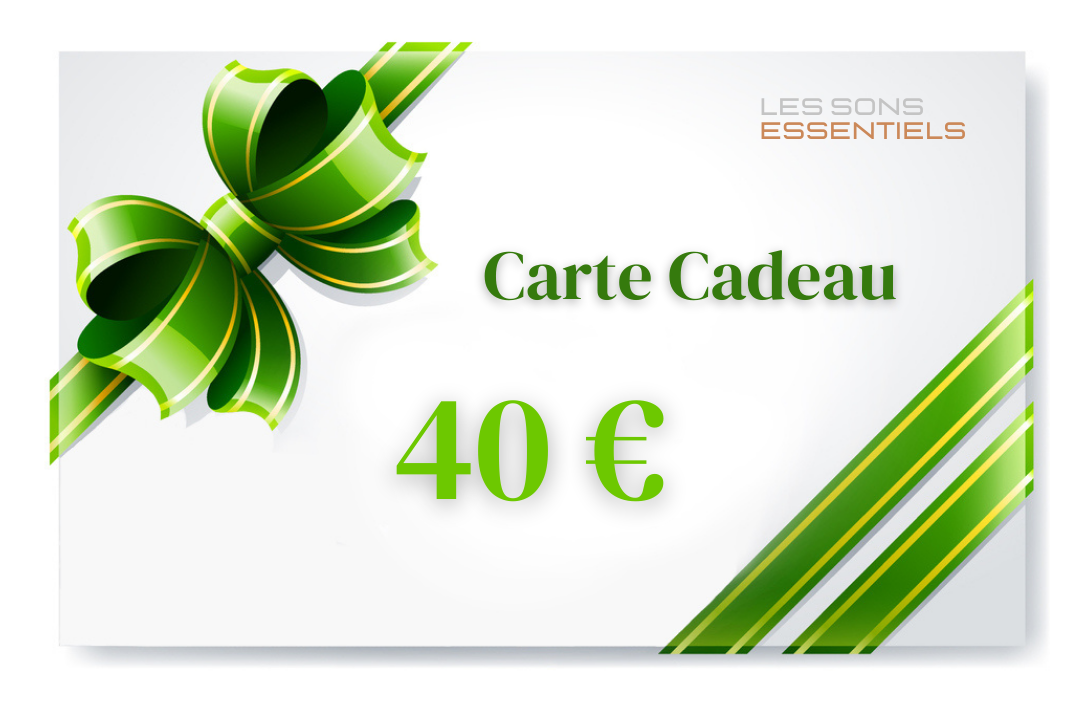 Carte Cadeau à 40 €