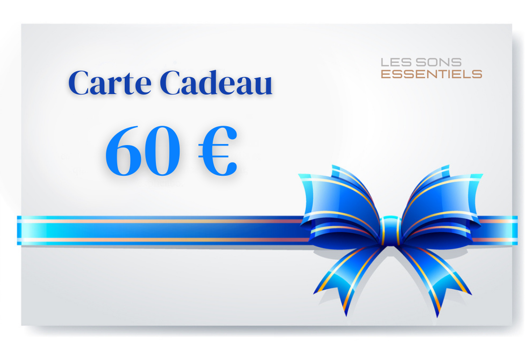 Carte Cadeau à 60 €