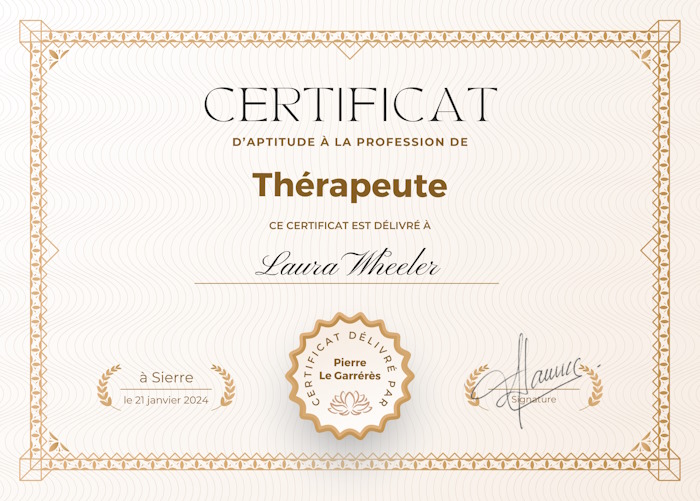 Certificat d'aptitude à la profession de thérapeute